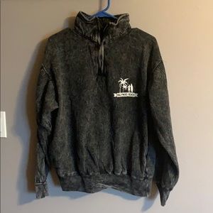 Hollywood Beach quarter zip jacket